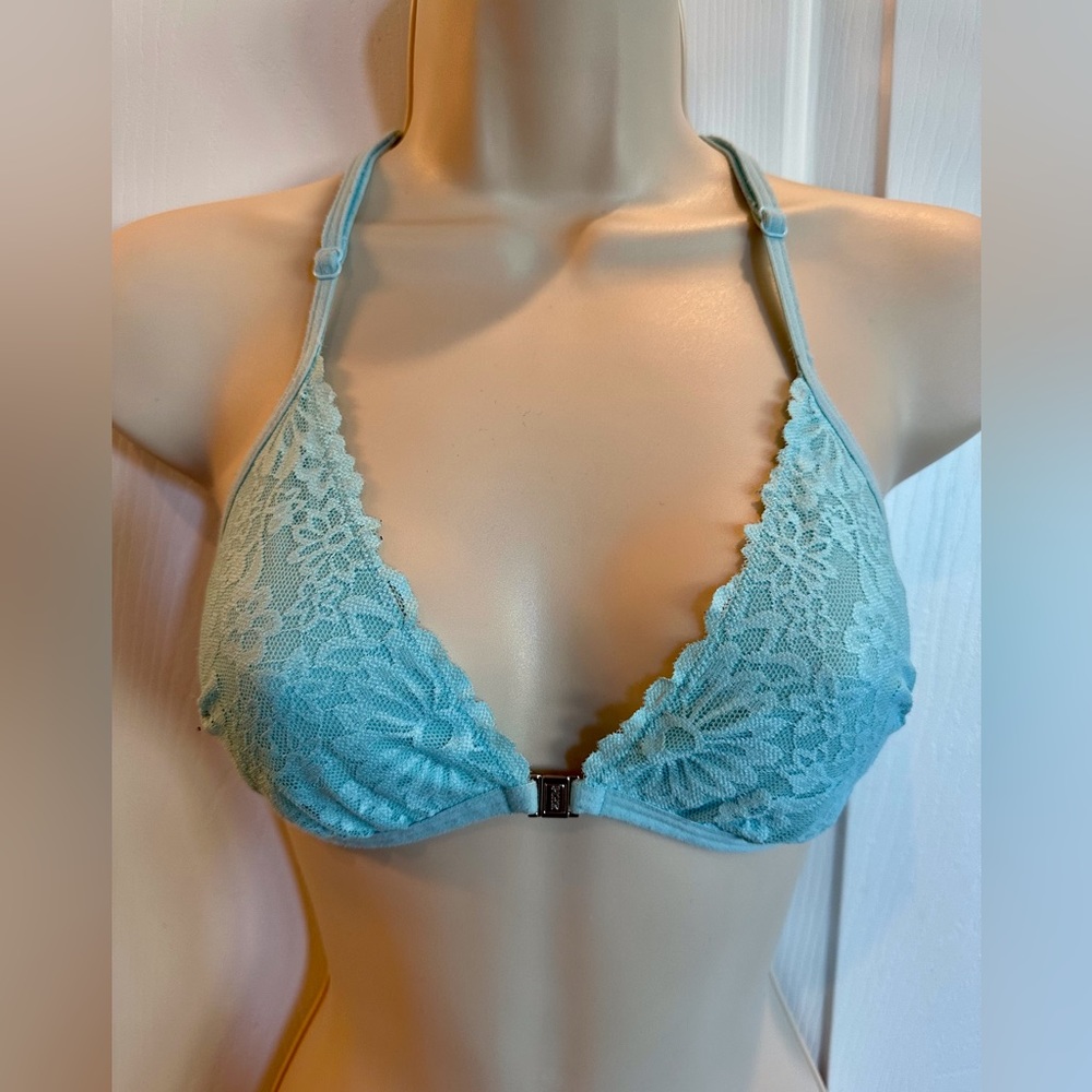 🍀Pink by Victorias Secret | lace bralette | Small | Aqua